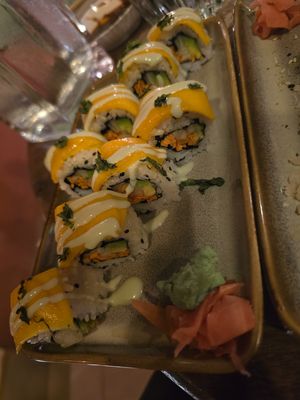 mango roll at Happy Banana in 