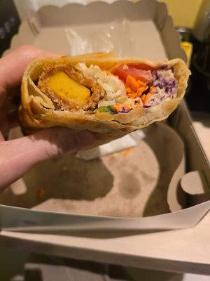 katsu wrap  at Happy Banana in 