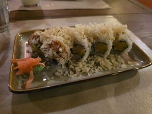 buddha roll (my favorite of the vegan rolls) at Happy Banana in 