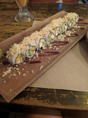 Buddah roll - vegan no mayo at Happy Banana in 
