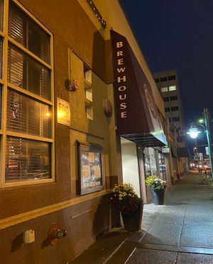 Outside  at Glacier Brewhouse in Anchorage
