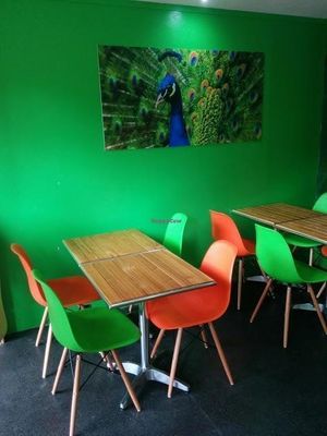Interior at Masala Dosa Cafe in Sheffield