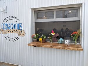 COme say hell at the rollup window! at Conscious Creamery in Sacramento