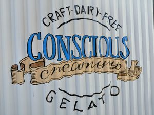 #veganallthetime at Conscious Creamery in Sacramento