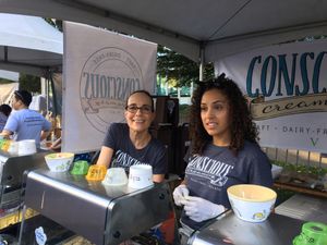 at Farm to Fork Sept'16 at Conscious Creamery in Sacramento
