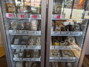 chiller at The Workshop Vegetarian Cafe in North Vancouver