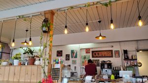  at The Workshop Vegetarian Cafe in North Vancouver