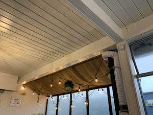 Inside at The Workshop Vegetarian Cafe in North Vancouver