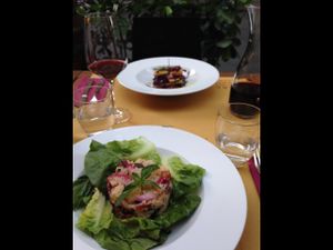 Starters at Cantine Bernardini in Lucca