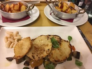 Roasted Celeriac. Wonderful  at Cantine Bernardini in Lucca