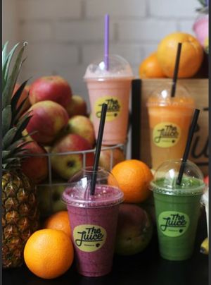 Smoothies (they have 11 different ones) at Good Food in Zagreb