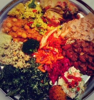 DELICIOUS !! at OM Vegan Kitchen in Surry Hills