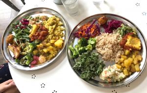 om vegan at OM Vegan Kitchen in Surry Hills