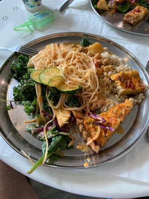 Fully loaded  at OM Vegan Kitchen in Surry Hills