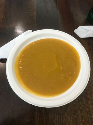 soup of the day (zucchini) at Doo it! in Cluj-napoca