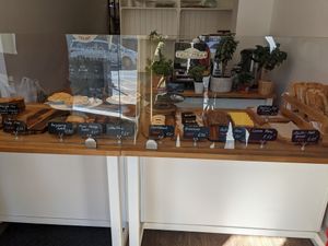 Display at Cock-A-Doodle-Doo in Toronto