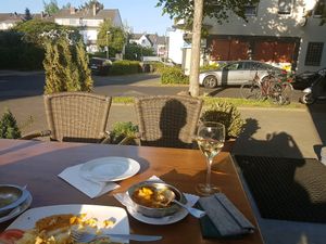 Terasse at Restaurant OM in Koblenz