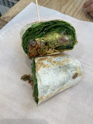 Mediterranean wrap  at La Huerta de Almeria - La Latina in Madrid