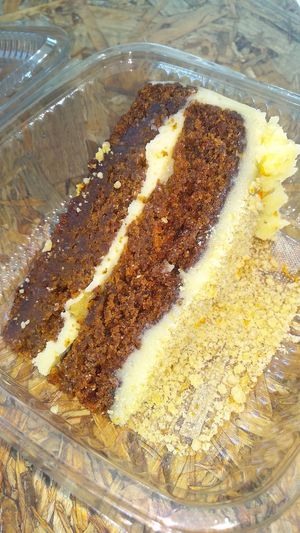 Tarta de zanahoria at La Huerta de Almeria - La Latina in Madrid