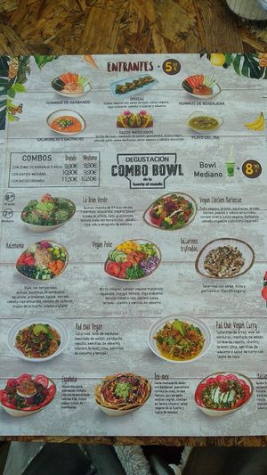 La carta at La Huerta de Almeria - La Latina in Madrid