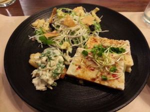 Vegan Plate at Fukamidori in Fukui