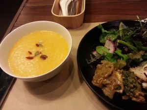 Vegan Plate at Fukamidori in Fukui