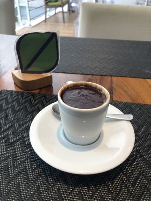 Chocolate quente at Greenmix in Recife