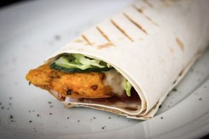 energy roll at Vega Burger in Minsk