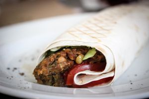 joga roll at Vega Burger in Minsk