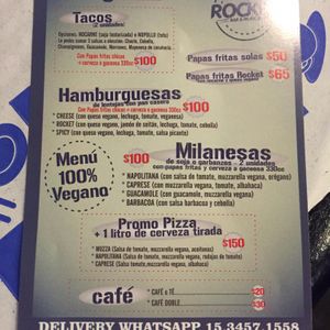 promo flyer 1 at Rocket bar in Buenos Aires