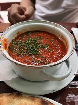 Tomato soup￼  at Beim Olivenbauer in Fuessen