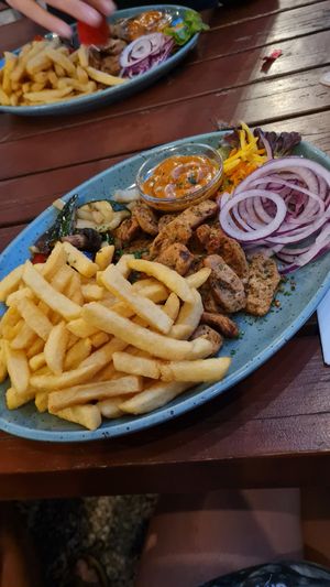 Veganes Gyros at Beim Olivenbauer in Fuessen