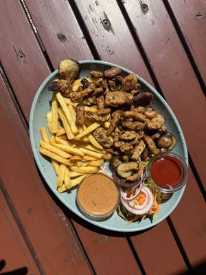 Gyros mit Pommes  at Beim Olivenbauer in Fuessen