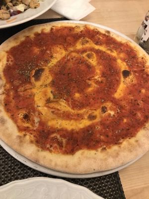 Pizzabread at Beim Olivenbauer in Fuessen