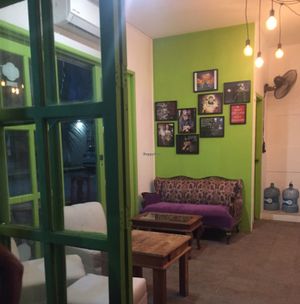 inside at Marvin's Burgers in Playa Del Carmen