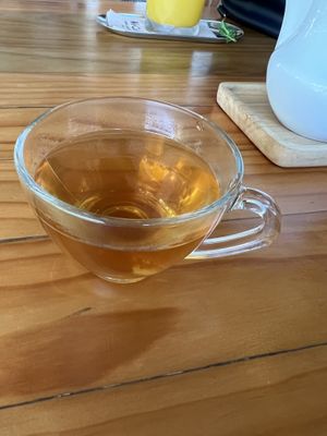 Ginger and honey tea   at We Cafe in Phuket