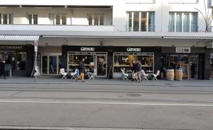 Exterior and outdoor seating at Gartnerei - Seefeldstrasse in Zurich