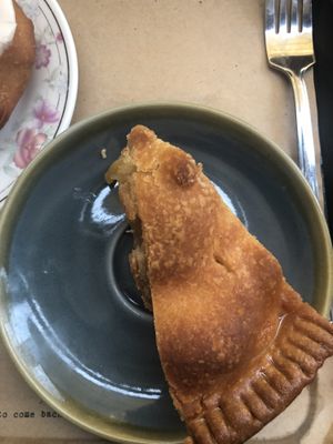 Vegan apple pie   at Shakespeare and Company Cafe in Paris