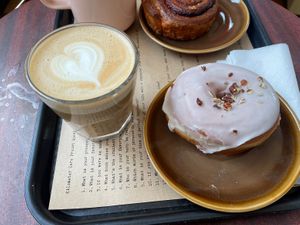   at Shakespeare and Company Cafe in Paris