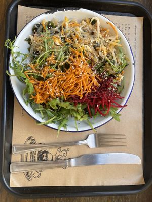   at Shakespeare and Company Cafe in Paris