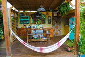 Open air kitchen at Dreamcatcher by DW - Adults Only in San Juan