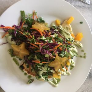 vegan breakfast pizza at Dreamcatcher by DW - Adults Only in San Juan