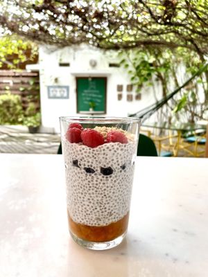 Chia pudding in the patio dining area   at Dreamcatcher by DW - Adults Only in San Juan