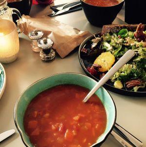 Vegan lunch at Vers in Maastricht