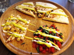 Quesadilla at Tofunia in Taipei