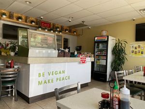 Interior at Loving Hut in Garden Grove