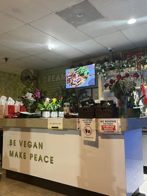   at Loving Hut in Garden Grove