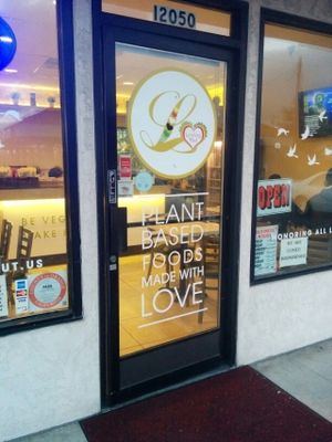 Love at Loving Hut in Garden Grove