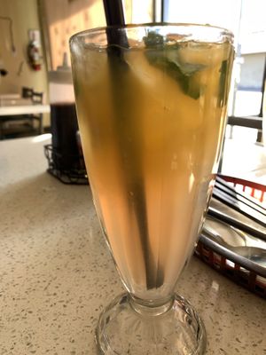 Orange blossom lemonade   at Loving Hut in Garden Grove