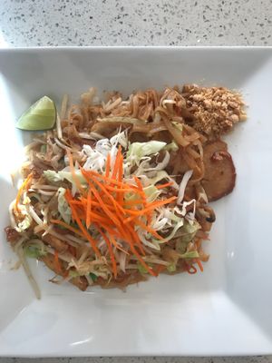 Pad Thai at Loving Hut in Garden Grove